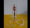 Bottiglia d'acqua a spirale interna Bong in vetro all'ingrosso Bruciatore a nafta Tubi dell'acqua in vetro Rigs Oil Rigs Smoking Rigs