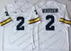 2019 150. Michigan Wolverines #4 Jim Harbaugh 5 Jabrill Peppers 21 Desmond Howard 2 Carlo Kemp Jake Moody Weiß Marine Gelb Trikots1566640