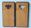 Real madeira + tpu phone case para samsung galaxy note9 / nota 9 / nota 8 / s9 / s8plus retro tampa do telefone de bambu maple para iphone xs / xr / 7plus casos de madeira