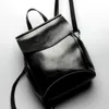 새로운 도착 진짜 가죽 백팩 여성 한국어 스타일 패션 여행 가방 학교 배낭 여자 Mochila 브랜드 디자이너 가방