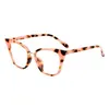 Vintage Cat Eye Brille mit quadratischem Rahmen, Unisex, klare Linse, Vollformat, nicht verschreibungspflichtige optische Brille, modische Outdoor-Brille