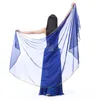 1pcs free shipping woman belly dancing chiffon veil Dance Dancing Costume Chiffon Shawl Veil 250*120CM