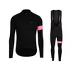 Mannen Rapha Wielertruien Set Lange Mouwen fall Bike Wear Comfortabel Ademend Nieuwe Racing Pak bib broek sets Y20112103