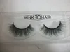 3D Mink Eyelashes A05 Natural Long Thick 1 Par False Lashes Extensions 100% Handgjorda överlägsen kvalitet