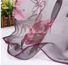 2PCS/Lot Rose Flower Curtains Anti Mosquito Mesh Net Tulle Drapes Sheer Panel Screen Door Kitchen Window Treatment Blind Curtain