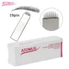 50 pcs 19 aiguilles en forme de U de tatouage maquillage permanent lame de broderie des sourcils pour 3d Microblading manuel stylo de tatouage