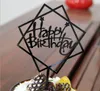 Happy Birthday love Cake Topper Acrylic Birthday Party Decoration Supplies KD17530021