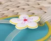 100pcs Flip Flop Shape Bagaglio Tag Tronco Carte Striscia Valigia Etichetta Borse Etichette Accessori da viaggio Festa di nozze Souvenir Carino sli