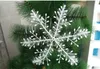 New christmas tree Artificial Cotton Snow ornament White XMAS Snowflake Charms Decoration Ornaments Applique For Tree