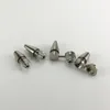 Titanium glass water bong tips titanium nail 14 mm 18 mm joint male and female gr2 titanium dabber nail domeless Ti Nail