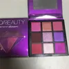 HudaBeaut 9 colors eyeshadow palette TOPAZ RUBY AMETHYST SAPPHIRE EMERAL