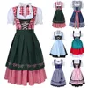 Dirndl Dress German Oktoberfest Bavarian Beer Wench Costume Maid Outfit Fancy sexy