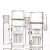 8arms Ash Catcher Modern Design witte honingraat waterpijp asvangers 14mm en 18mm maat