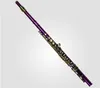 Oves FL-510R White Copper Tube Flute C Tune 16 Sleutel gesloten Purple Gold Lacquer Fluit Afneembare Westerse Muziekinstrumenten met Case