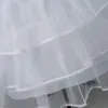 Nouveau blanc jupons de mariée longs accessoires de mariage jupon de mariée taille élastique haute qualité pas cher livraison gratuite