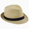 Heiße 5-Farben-Mode für Männer und Frauen, Sommer-Strandhut, Strohhut, Outdoor-Sonnenhut