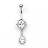 D0001 1 color belly style ring style Belly Button ring Navel Rings Body Piercing Jewelry Dangle Accessories Fashion Charm Retail8966692