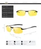 Hot Sport Glasses Driving Sunglasses Yellow Lense Night Vision Driving Glasses Polarized Sunglasses Men Goggles Reduce Glare