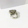 Anillo combinado de la maldición china del mono Jingu, plata de ley 925, anillos de pareja de moda, regalo de apertura para amante