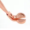 Rose gold 18cm Stainless Steel Candle Wick Trimmer Oil Lamp Trim scissor tijera tesoura Cutter Snuffer Tool Hook Clipper LZ1518