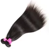 Goedkope 8a Braziliaanse Virgin Hair-verkopers Straight Menselijk Haarbundels 3 Weave Bundels Onverwerkte Maleisische Mongoolse Indiase Hair Extensions