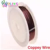 OlingArt 03MM 20MRoll Copper Wire mixed multicolor plated Beading Wire Jewelry Findings DIY Jewelry Accessories CordString5511160