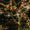 DIY Outdoor Waterproof Christmas LED String Lights Firework Battery Operated Decorative Fairy Lights for Garland Patio Wedding