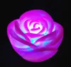 Wholesale Seven Color Changeable Led Rose Night Lights Lamp Christmas Party Wedding Flash Toys Home Decoration Lights