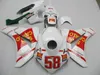 7gifts Injection ABS Fairings for Honda CBR1000RR 2008 2009 2011 white red fairing kit CBR 1000 RR 08 09 10 11 DS34