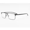 チタンメガネフレームの男性超軽量スクエアミーオピア処方眼鏡2018男性金属フルオプティカルフレームねじれアイウェア
