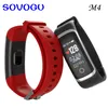 SOVO M4 Bracelet intelligent moniteur de fréquence cardiaque Bracelet étanche bande intelligente pour ios Android Bracelet PK ID115 S2