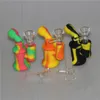 Силиконовая масляная горелка Bubbler Water Bong Mini Head Bongs Sipe Colak