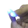 1 par de luces led de pulgar mágico, novedad, luces de dedo para trucos de magia, suministros para fiestas, creadores de magia creativa, regalos divertidos para niños