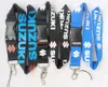 Suzuki 10 PCS Motorcykel Lanyard Neck Cell Phone Strap ID Badge Card Holder MixColor8804756