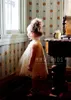 Baby Girl Party Dress 2018 New Girls Tulle Lace Dress Abbigliamento per bambini Little Girls Princess Stars Dress Baby Girl Clothes Abiti estivi per bambini