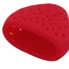 Fraise en forme de silicone thé filtre sac silicone thé infuseur crépine maison cuisine thé outil Livraison Gratuite LX3355