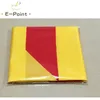 Espanha Catalunha (Catalunya) Tipo B 3 * 5FT (90cm * 150cm) Bandeira de poliéster Banner Países Baixos Decoração Flying Home Jardim Bandeira Festivo Presentes