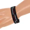50 stks CrossFit met motiverende slogan siliconen rubberen armband 3/4 inch breed voor sport promotie cadeau