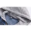 2018 New Baby Boys Denim Jacket Classic Zipper Hooded Outerwear Coat Spring Autumn Clothing Kids Jacket Coat9861855