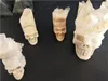 300g Natural clear Crystal cluster Skull rough cluster handcarft quartz skull healing hot sale Increased energy