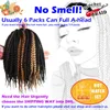 12 18 22 inch Extension Box Braids Crochet Braid 12 Strands Synthetic Burgundy Crochet Hair 1 packlot8930785