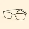 Высокое качество оптические очки рамка алюминиевый магний синий светофильтр компьютерные очки анти излучения очки оправы