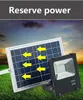 Woxiu 100W LED Solar Flood Lights Oświetlenie LED Czujnik powodziowy Ogród Lampa Spot Zasilany Reflektor światła Wodoodporna IP65