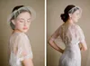 Vintage Wedding Blusher Veils Simple Short Bridal Veil Cheap Bridal Veils5806879