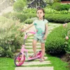 Vélo mignon pour enfants AEST B02, Mini trottinette, vélo d'équilibre pour enfants âgés de 3 à 5 ans, couleur rose
