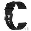 Andningsbar Silikonband för Fitbit Versa 2/1 / Lite Strap Smart Watch Bands TPU Bracelet Wristband WatchBand Unique Design