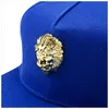 Brand Fashion Snapback Caps Lion Head Baseball -hoeden voor paar Sport Hip Hop Rap DJ Ball Cap For Men Women Gift6293399