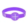 1PC CSPB CSSML NDSMD Orologio da polso a forma di Gesù Bracciale in gomma siliconica Logo riempito di inchiostro 5 colori