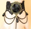 Gratis ny europeisk och amerikansk gotisk spets, Rose, Ladys armband, bandring, mode, klassisk, utsökt och elegant