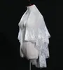 Véus de casamento de marfim véus nupciais curtos brilhando lantejoulas floral applique acessórios de casamento barato